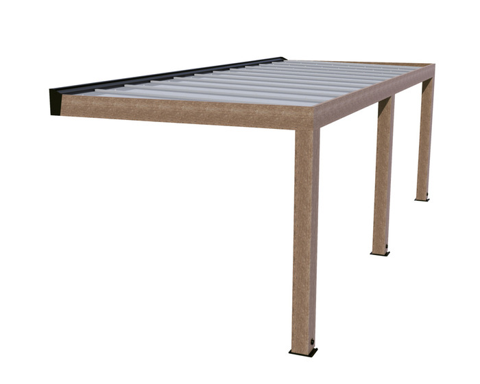 Terrasstak Helsinki Cederträ 730 x 300 cm Canopia by Palram